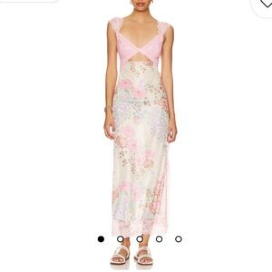 Free People Suddenly fine Maxi Slip